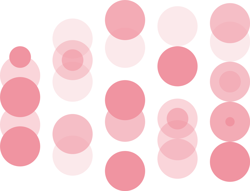 Red dots columns