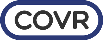 COVR Logo Blue & Black