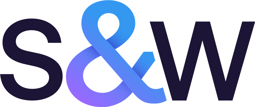 S&W Dark Purple Grad Logo RGB