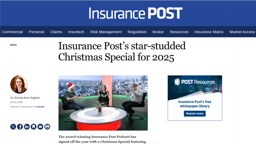Insurance Post star studded Christmas special