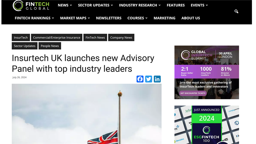 Fintech Global advisory panel launch