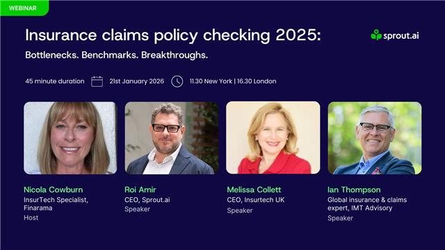 Unpack insurance claims policy checking with Sprout.ai