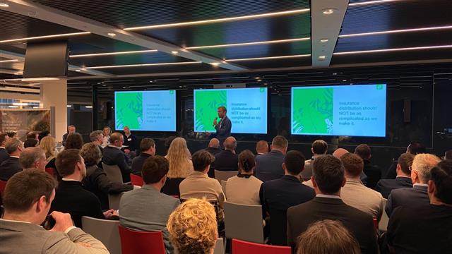 Insurtech UK member pitching session and networking drinks