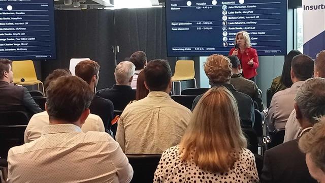 McKinsey report launch and networking in London