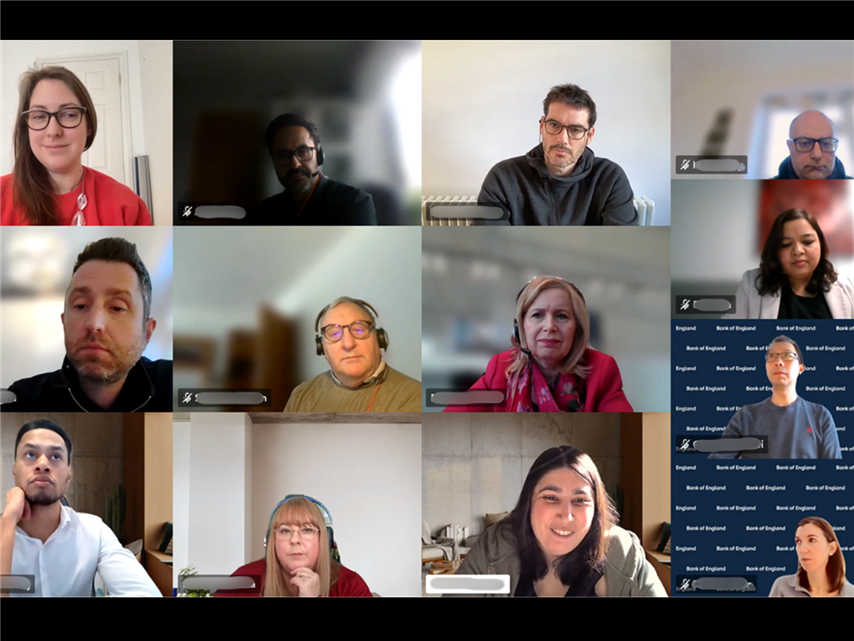 Bank of England / FCA webinar