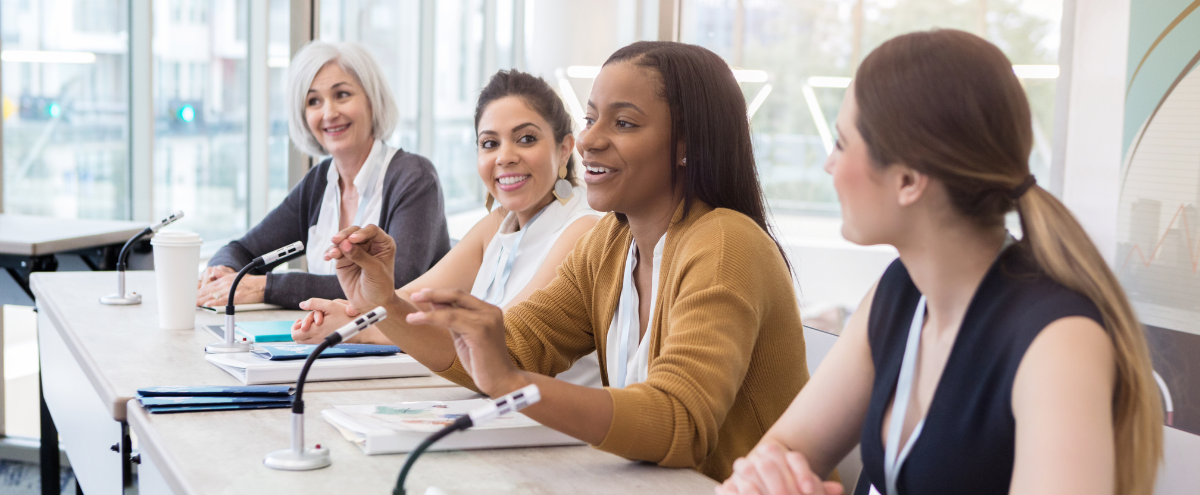 Women in insurtech stock image